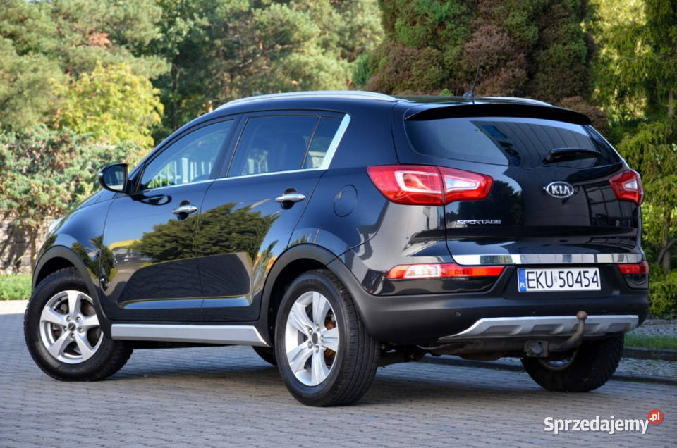 Kia Sportage Czarna Super Stan 20i 163 Serwis centralny zamek Sportage Kutno