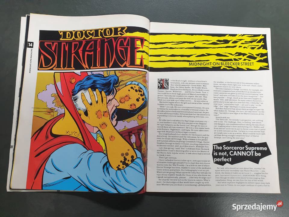 Ghost Rider The Midnight Sons Magazine 1993 Gdynia