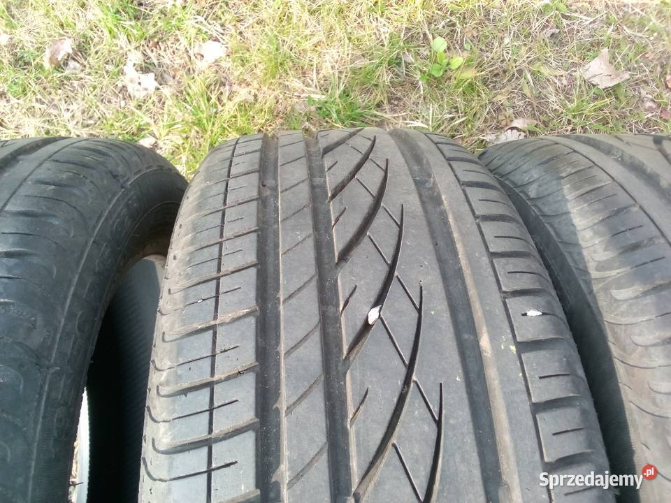 4 opon letnie Continental 19550R15 prawie 7 mm
