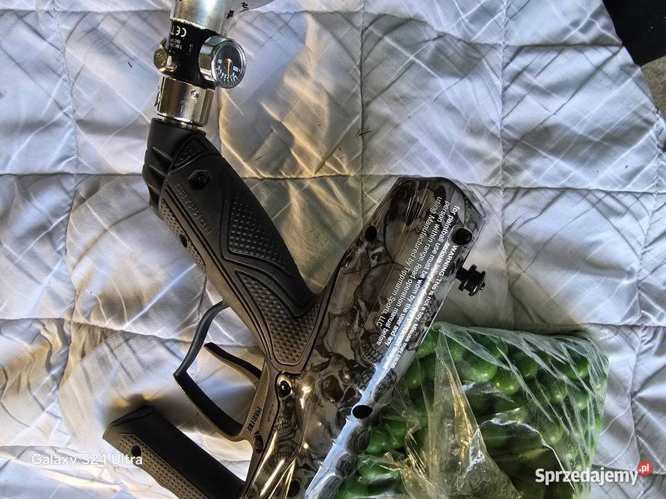 Paintball marker gryphon FX karton kulek zestaw
