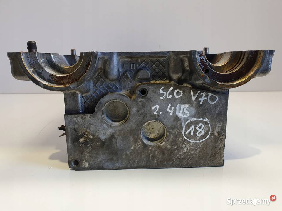 GŁOWICA CYLINDRÓW Volvo S60 V70 24 B 1001837003 Głowice cylindrów lubelskie Rudka