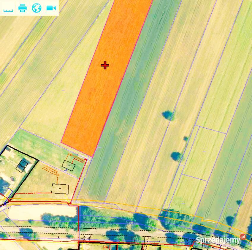 Działka budowlana rolna 60m2 Ludwin