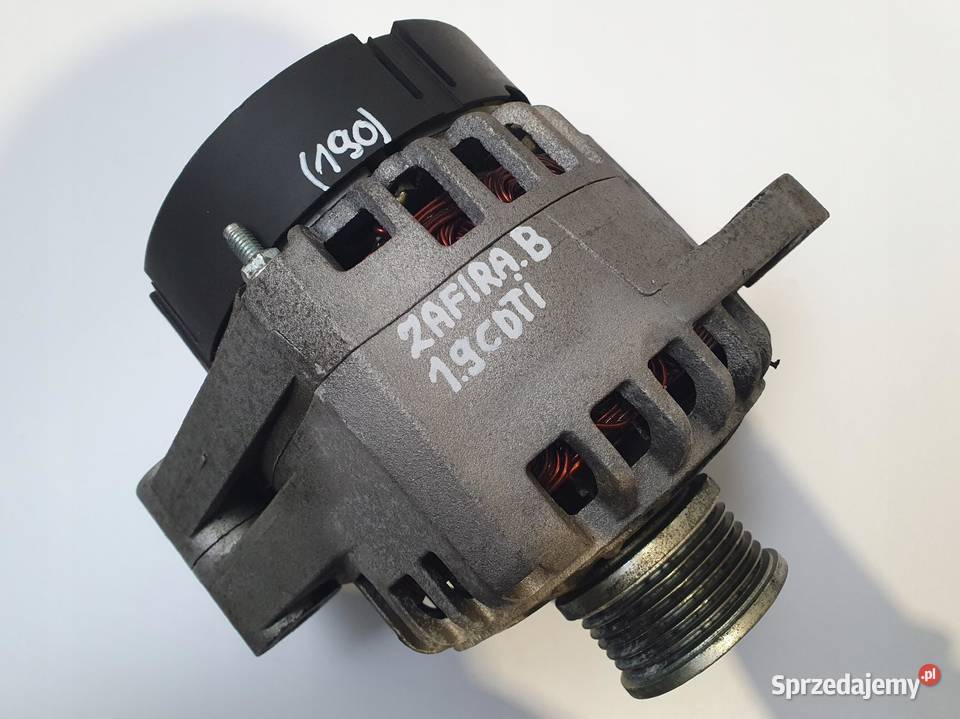 ALTERNATOR Opel Zafira B 19 CDTI osobowe Układ elektryczny silnika Rudka