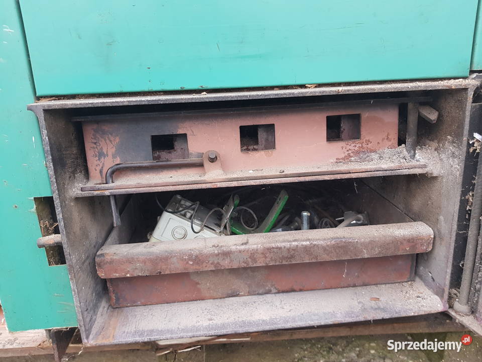 Piec CO na opał stały 28 kW używany brykiet