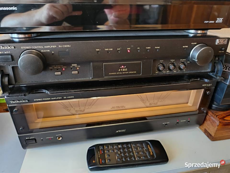 Wzmacniacz Technics SEA909S SUC909U z pilotem Białobrzegi