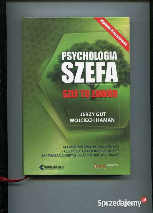 Psychologia szefa Szef to zawód Gut Haman Szczecin