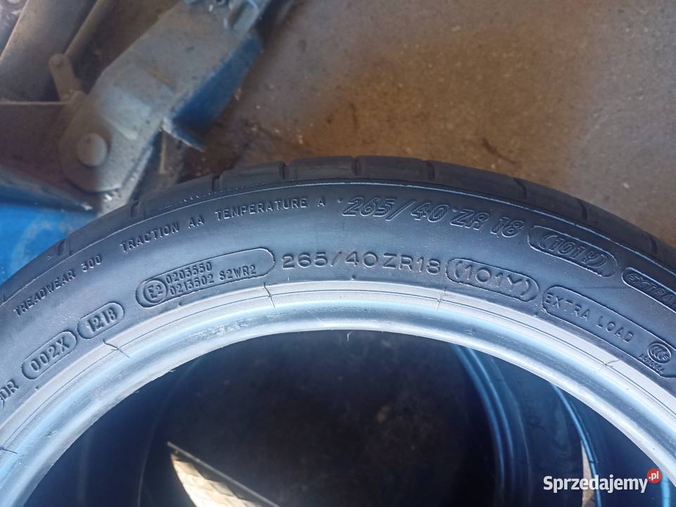 Opony letnie 18 2654024540 Michelin 40 Opoczno