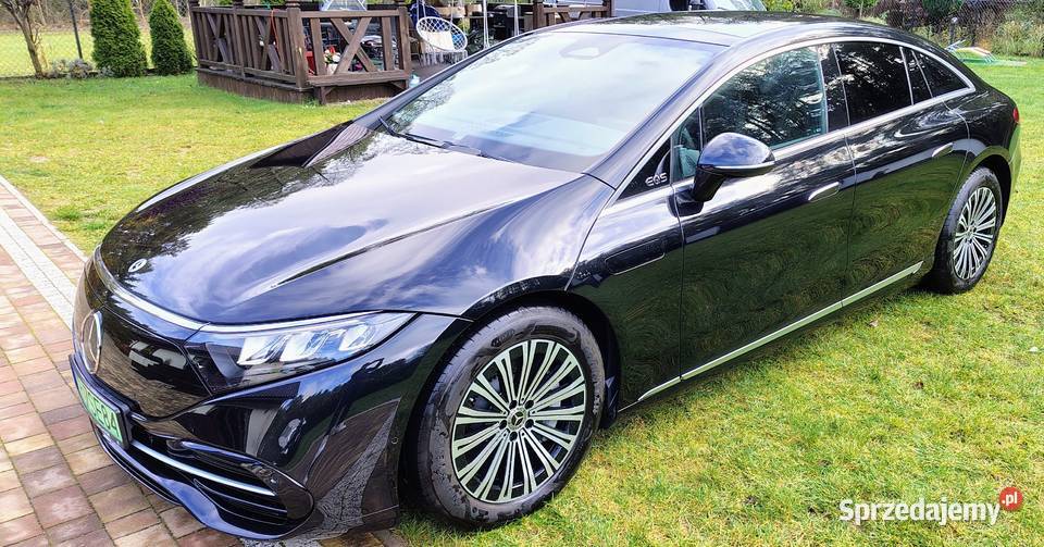 Mercedes EQS 450+Pneumatyka-1Wł-Oś skrętna - ASO + 1rej:2022-FV23% Mercedes EQS 450+Pneumatyka-1Wł-Oś skrętna - ASO + 1rej:2022-FV23%