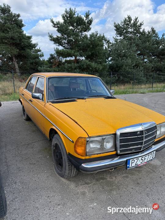 Mercedes Beczka 123 240D Na Chodzie Poznań