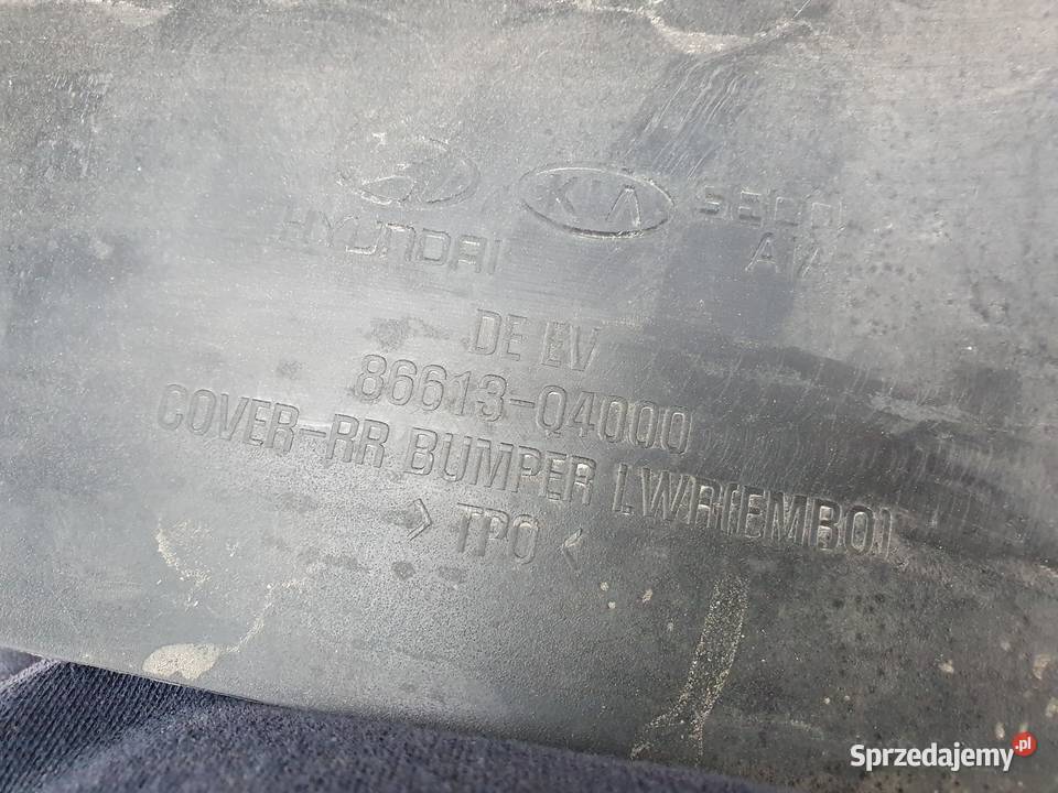KIA ENIRO DYFUZOR SPOILER ZDERZAKA TYŁ TYLNY Międzychód sprzedam