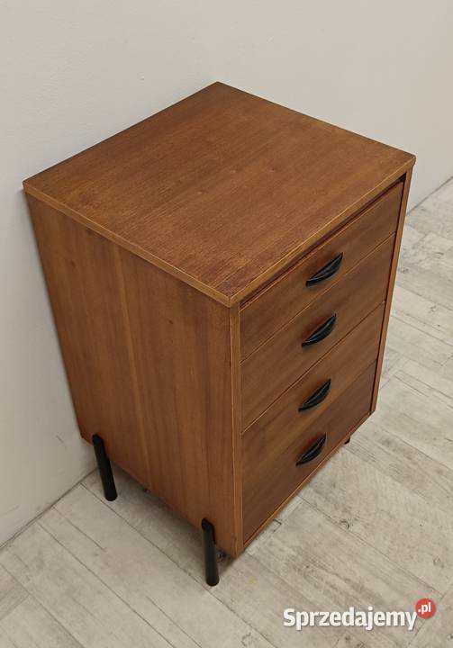 komoda z szufladami szafka PRL loft design lata Radomsko