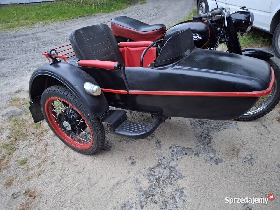 Wózek boczny do motocykla Brzeg Dolny