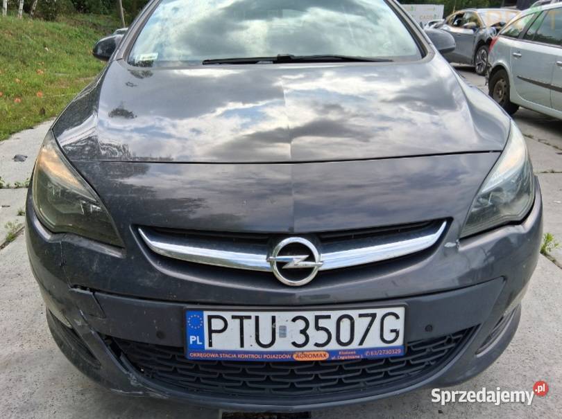 Opel Astra J 16cdti 2013 zadbany brązowy