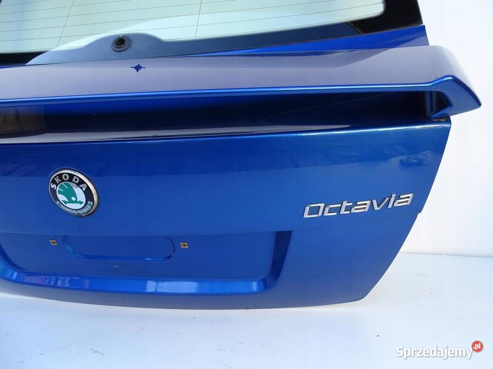 KLAPA TYŁ BAGAŻNIKA Z SZYBĄ LF5W SKODA OCTAVIA
