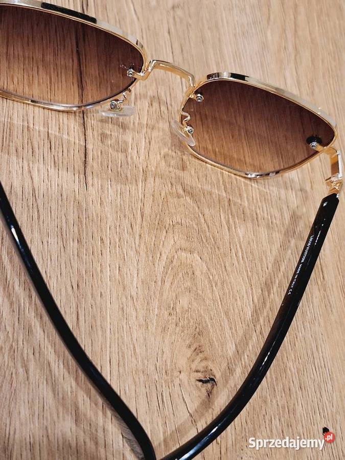 LV Okulary przeciwsłoneczne cieniowane nowe Okulary