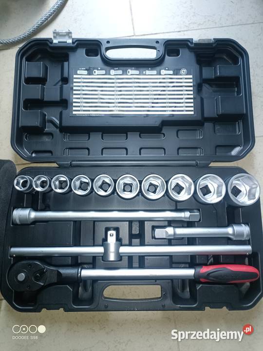 Klucze nasadowe Parkside 34 cala Wszemirów sprzedam