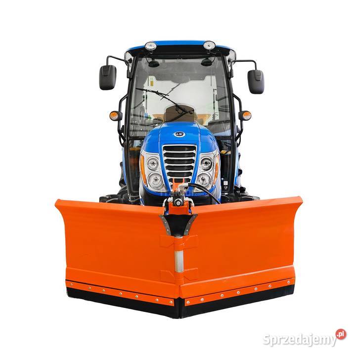 LS Tractor MT340 MEC 4x4 40 CAB pług do śniegu