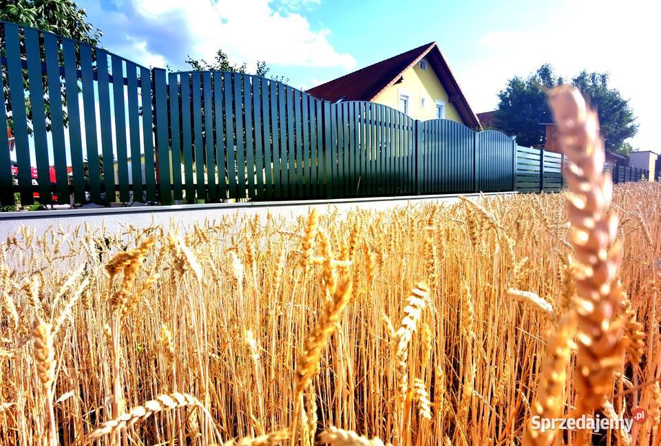 Nowoczesne ogrodzenie aluminiowe ALUBRAM Nowy Sącz
