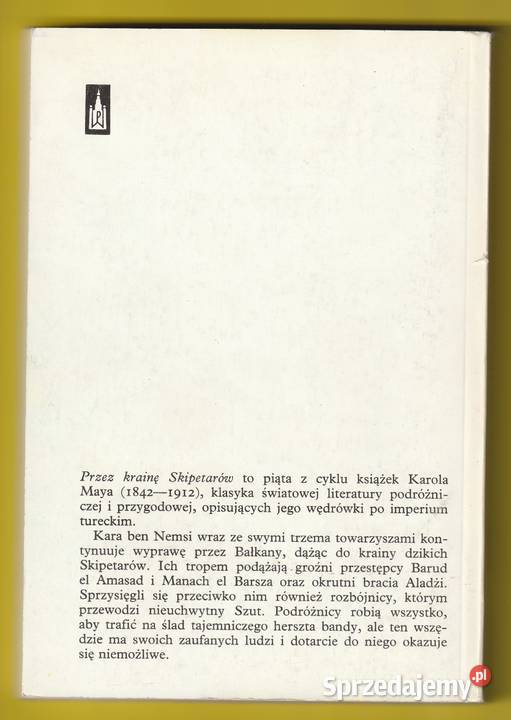 KRAINĘ SKIPETARÓW KAROL MAY 1991 Pozostałe