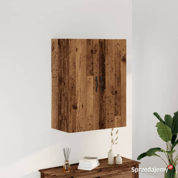 Szafka wisząca stare drewno 695x34x90 WM857462 Warszawa