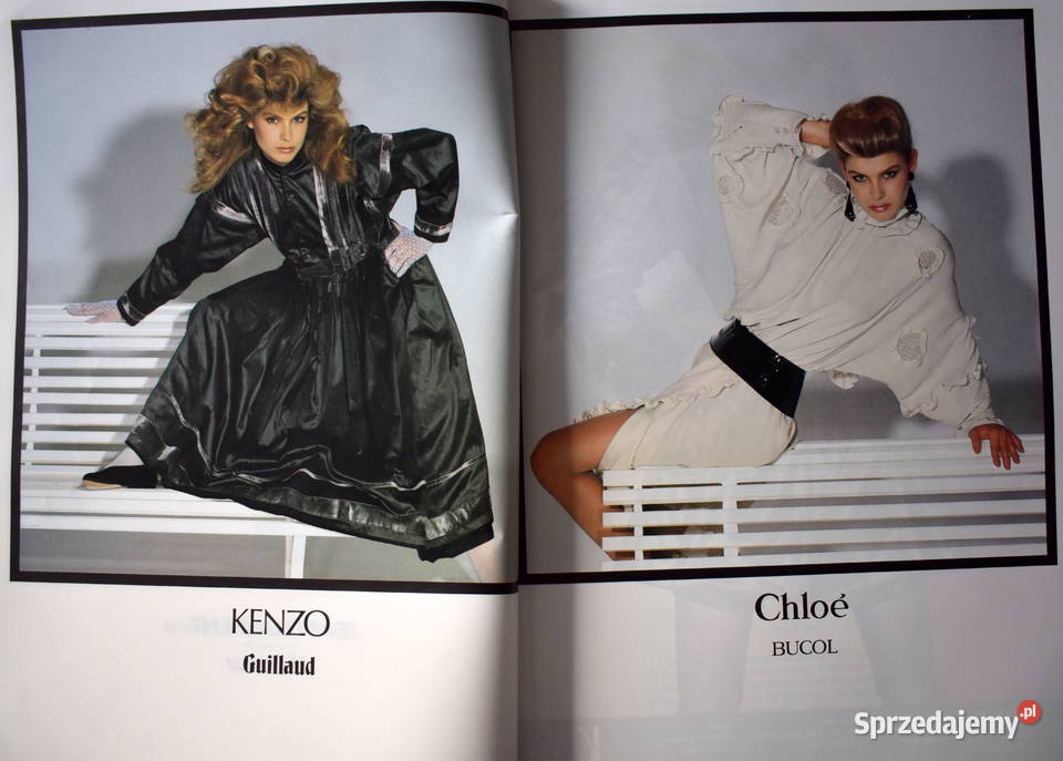 Vogue Paris magazyn mody z 1982