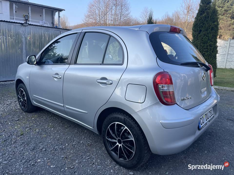 Nissan micra 2012 12 Benz 5drzwi klima komputer CD dolnośląskie Jelenia Góra sprzedam