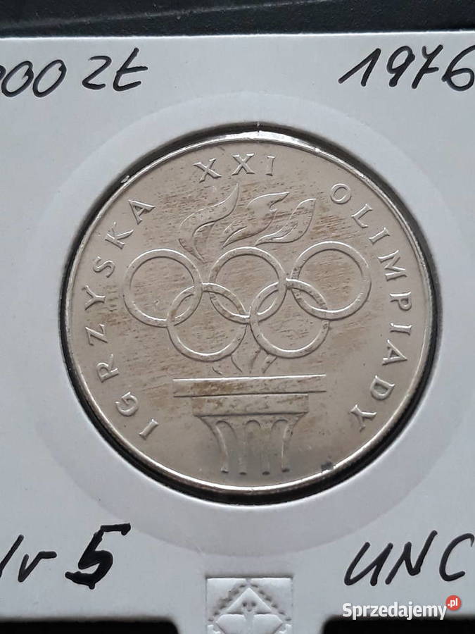 200 Igrzyska XXI Olimpiady 1976 r 5 mennicze Konin