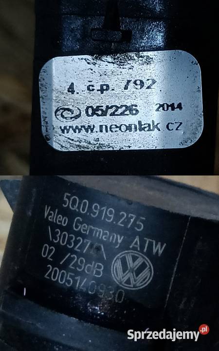 VW VOLKSWAGEN AUDI SKODA CZUJNIK PARKOWANIA PDC Pleszew