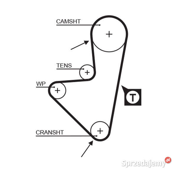 Pasek rozrządu Citroen AX 14 osobowe Stróża-Kolonia