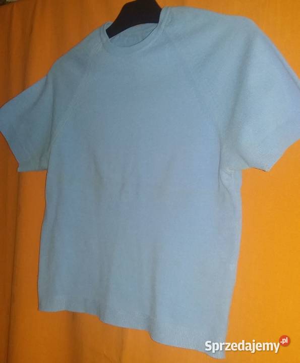 Bluzka z bistoru niebieska