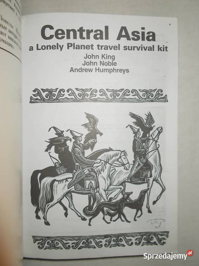 Central Asiatravel survival kit Lonely Planet Mapy i przewodniki Poznań