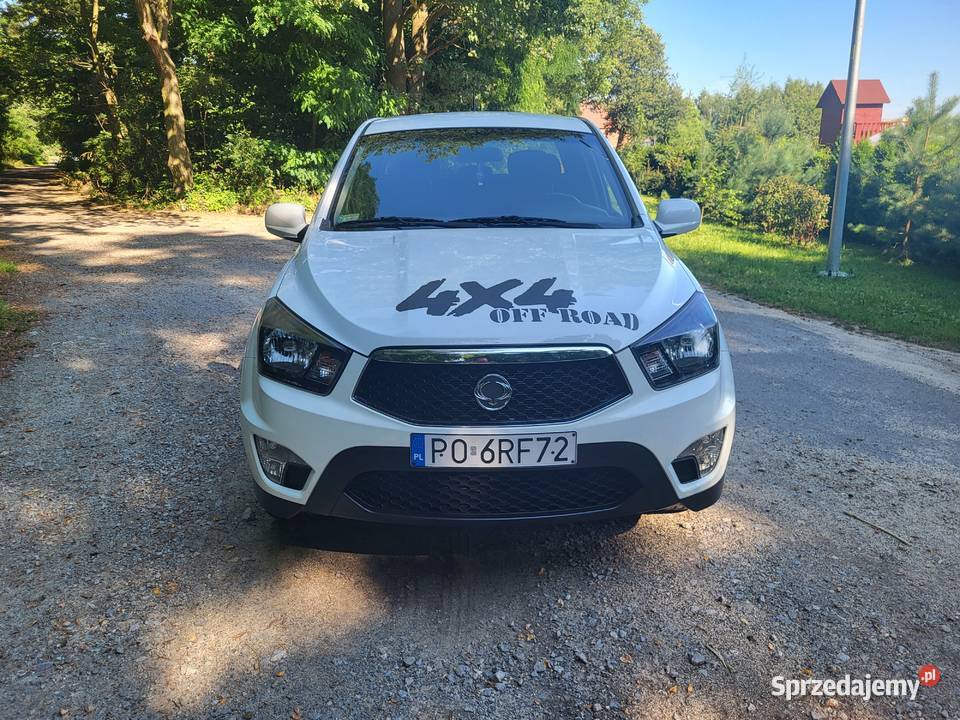 Piękny pick up ssangyong action sport Miękinia