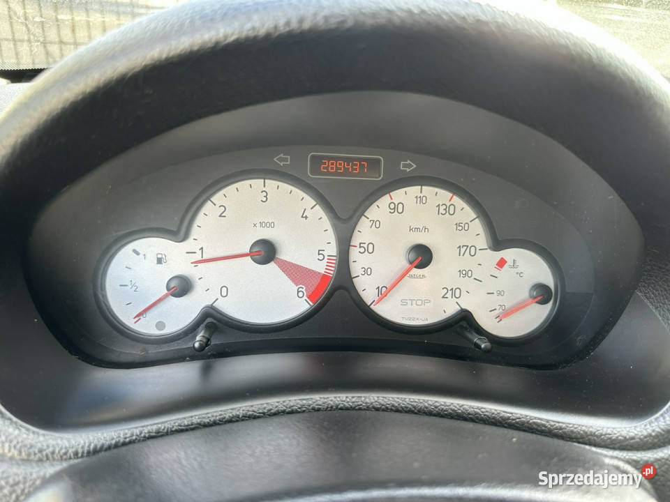 Peugeot 206 Mocny silnik HDI przegląd do 2027 garażowany