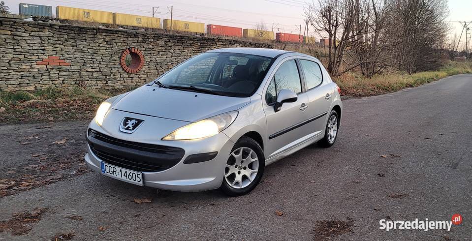 Peugeot 207 16 HDI bez korozji oszczędny pomorskie Tczew