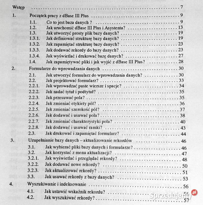 dBase krok kroku Bogusław Kasprzak Zbigniew lubelskie