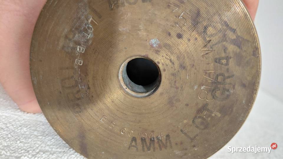 Łuska artyleryjska 1944r USA Krzykawa