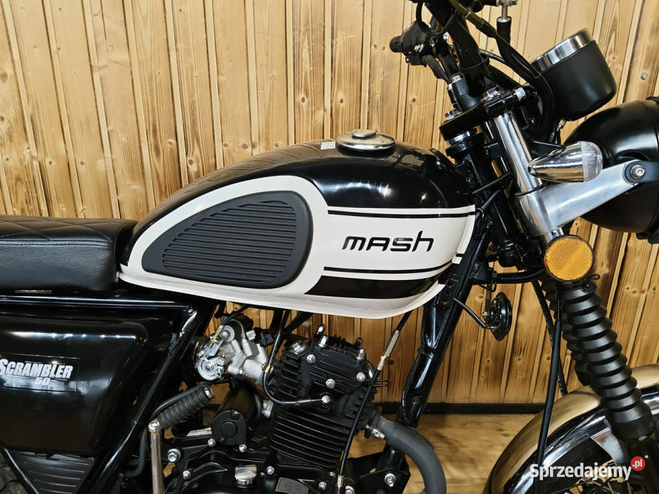 Mash Inny Przepiękny MASH 50 scrambler 50 Raty wielkopolskie Stare Miasto sprzedam