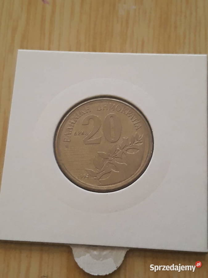 20 Drachm Grecja 1992 i 1994 r Konin