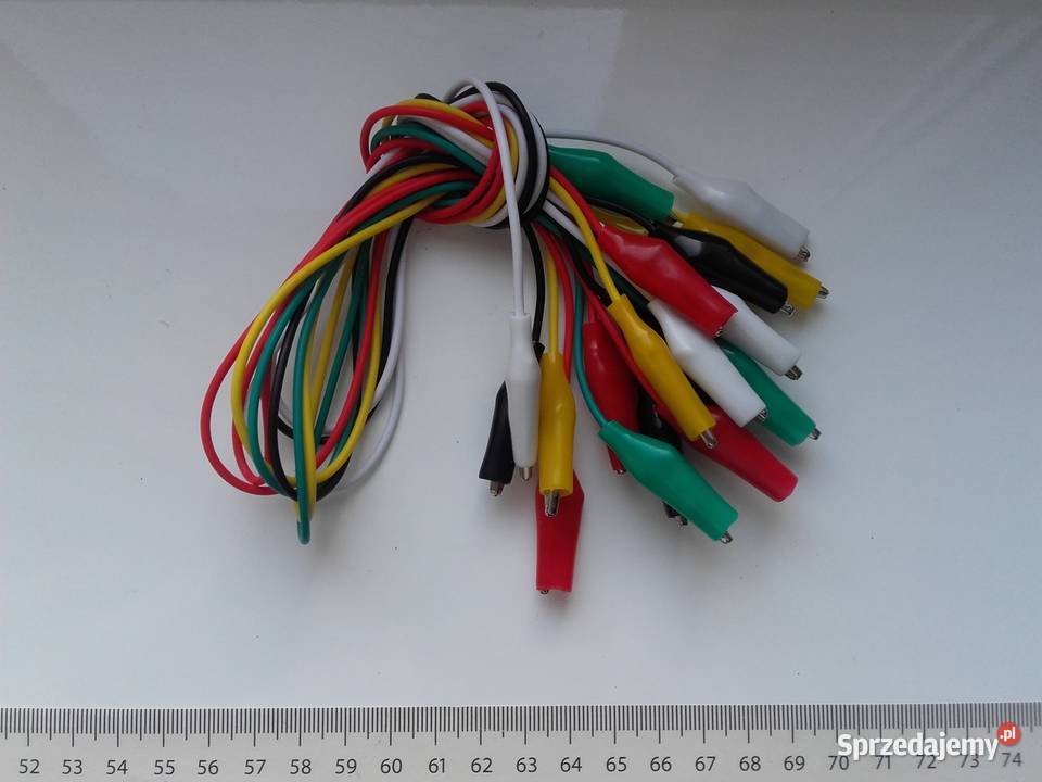 Kable podwójnie zakończone zaciskami sprzedam