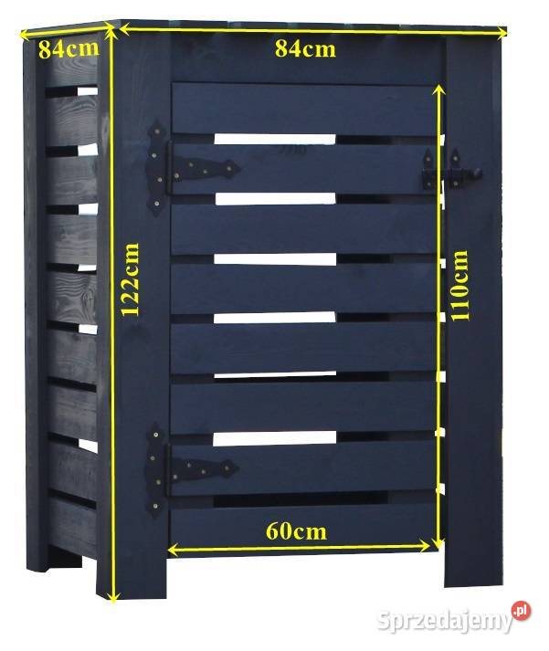 Obudowa kosza na śmieci 120240 L SUROWA mazowieckie Warszawa