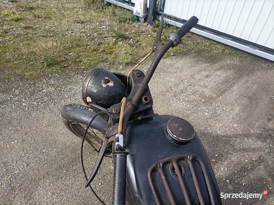 WFM 125 CZARNA 1956r oryginalny stan 1111km kujawsko-pomorskie Padniewko