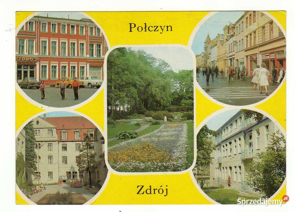 POŁCZYN ZDRÓJ POCZTÓWKA WIELOWIDOKOWA 3 Krynki