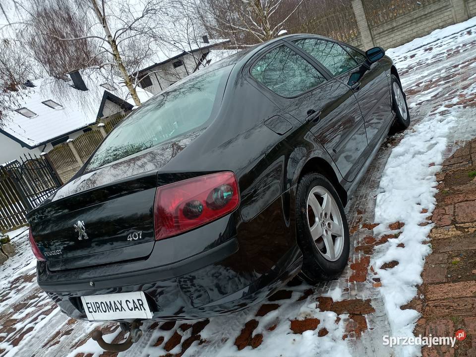 ŁADNY I ZADBANY PEUGEOT 407 diesel 16 293000km Peugeot Ruda Śląska
