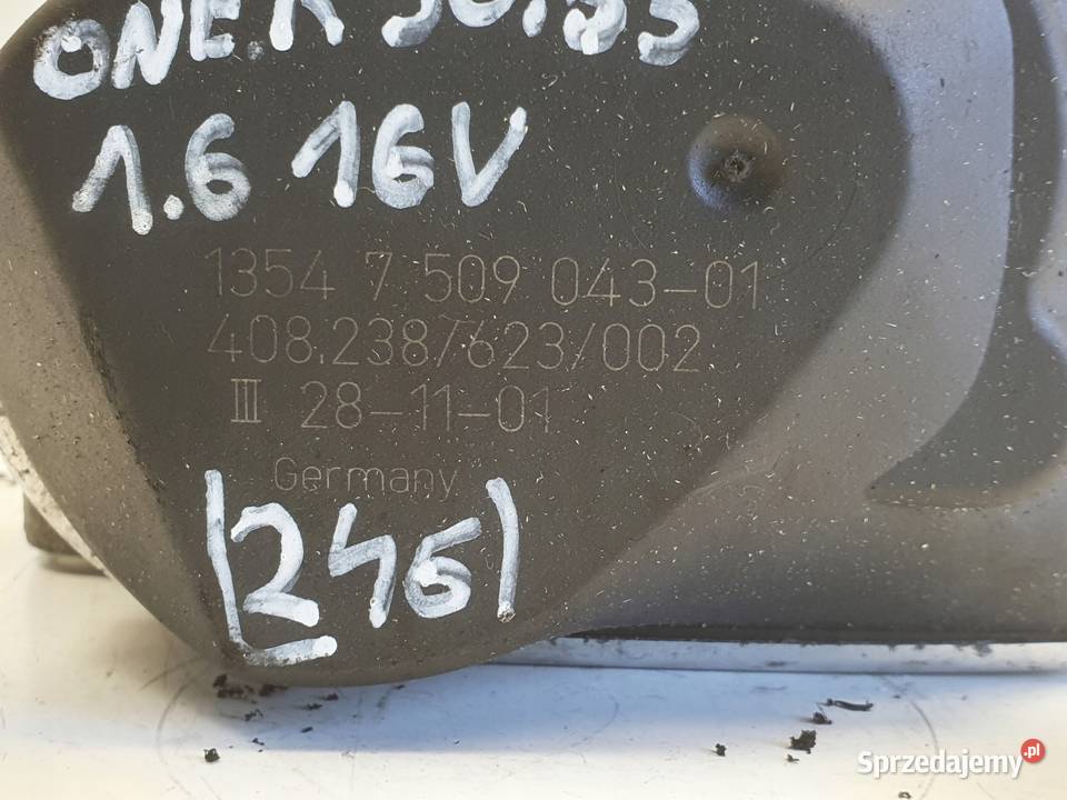 PRZEPUSTNICA Mini Cooper R50 R53 16 16V 7509043 Chełm