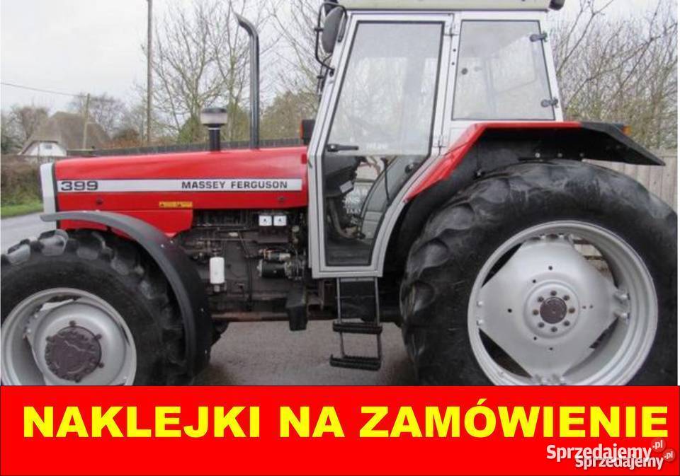 naklejki massey ferguson 399