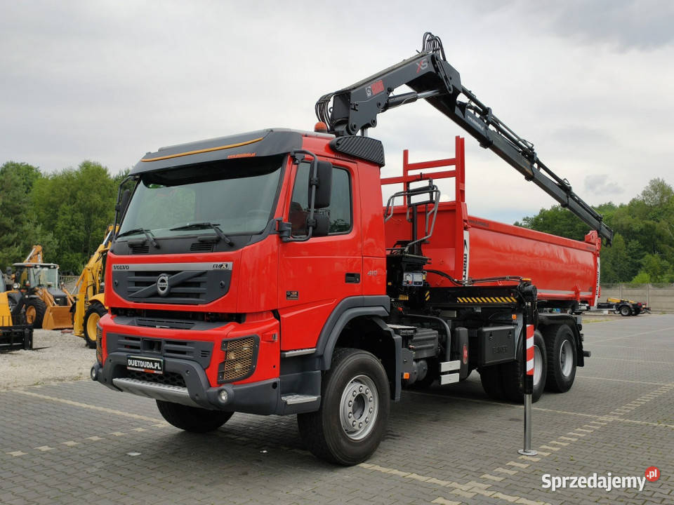 Volvo FMX 410 6x4 13L HDS Radiowy Hydroburta Widełki