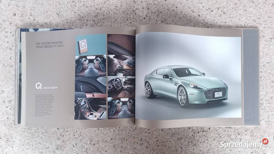 ASTON MARTIN Rapide S Prospekt śląskie Bytom