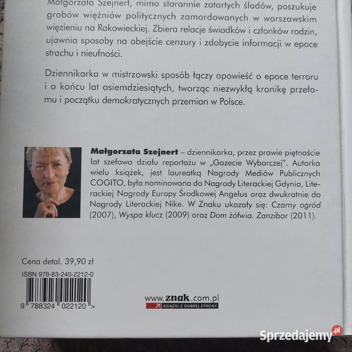 Śród żywych duchów Małgorzata Szejnert Kraków