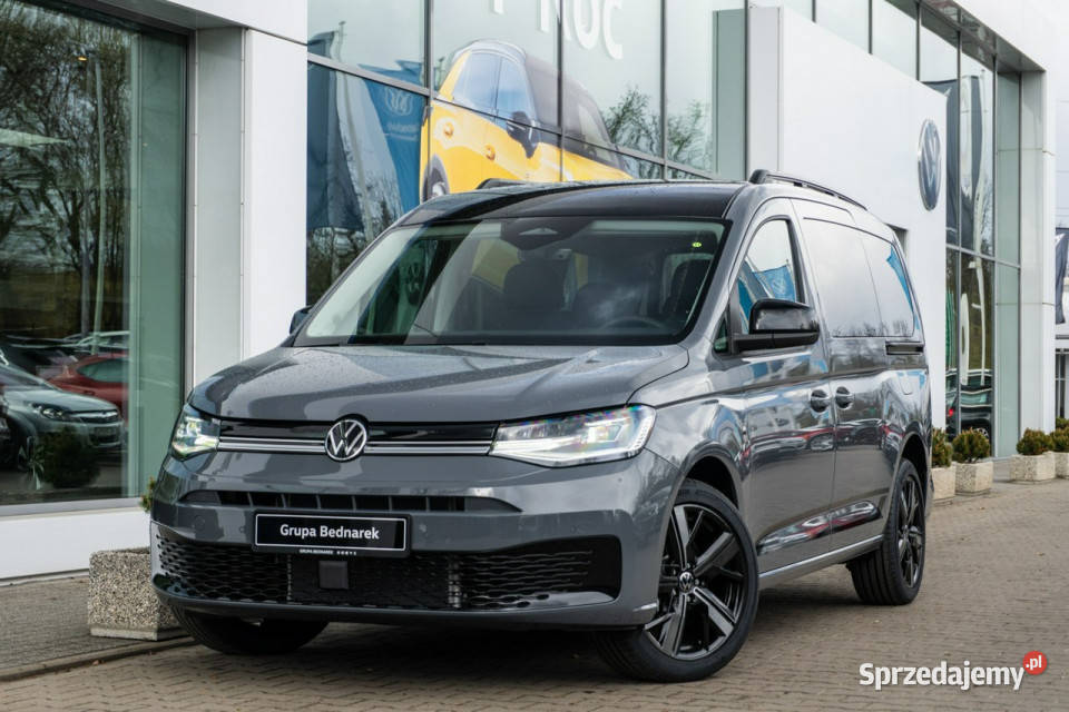 Volkswagen Caddy Maxi Edition 20 TDI 122 DSG elektryczne lusterka Caddy Łódź