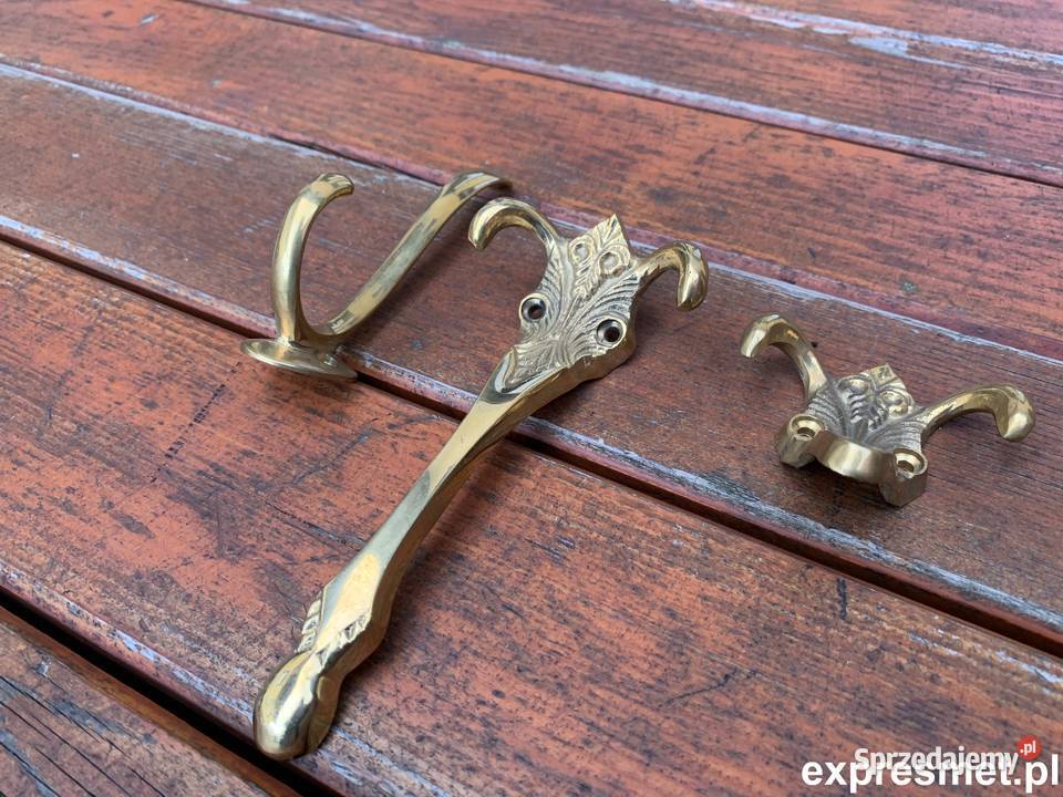 WIESZAK MOSIEŻNY KUTY uchwyt meblowy SOLIDNY